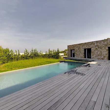 Contemporaine Vue Mer Panoramique Ferienhaus Calvi (Corsica)